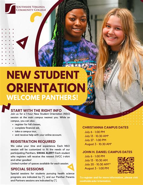 New Student Orientation | Southside Virginia Community College