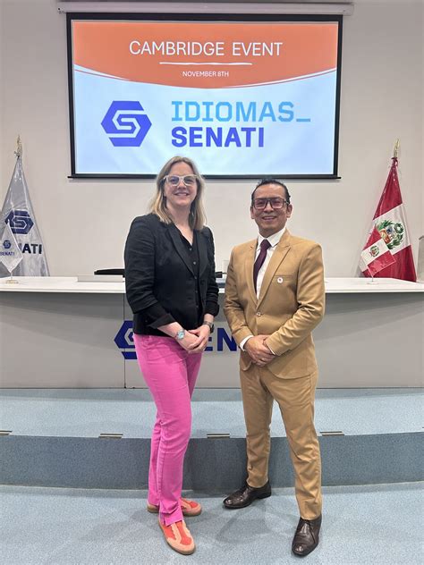 Muchas gracias Idiomas SENATI, por el cálido recibimiento durante la ...