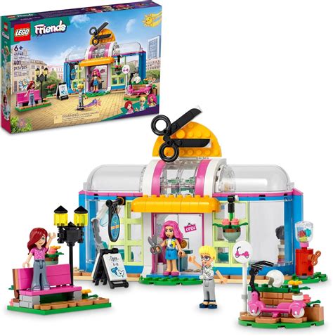 LEGO Friends Toy 41743 Jouet de construction de salon de coiffure avec ...