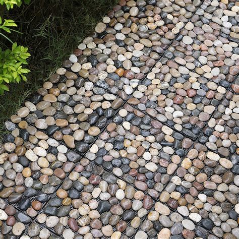 Buy PURE ERA Natural Real Stone Interlocking Floor Deck Tiles Polish ...