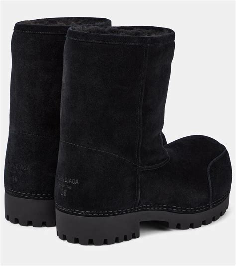 Balenciaga Alaska Low suede boots Balenciaga