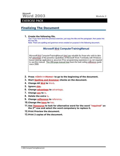 Basic Word Exercises 的图像结果