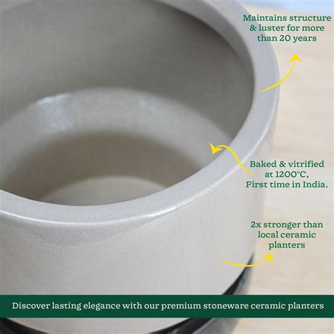 Soothing Rains Ceramic Planters – Ugaoo