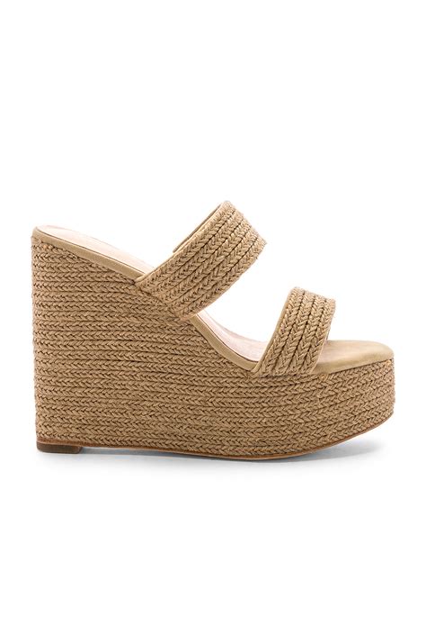 RAYE Islander Heel in Natural | REVOLVE