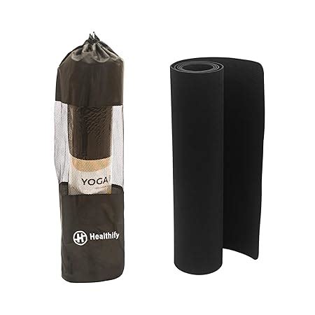 Healthifyme Yoga Mat For Woman,Man & Kids With Cover Bag For Home ...