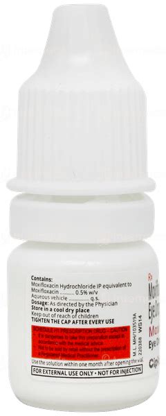 Moxicip Eye Drops: Uses, Side Effects, Price & Substitutes