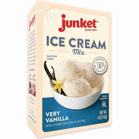 Junket Very Vanilla Ice Cream Mix - Food E Concepts