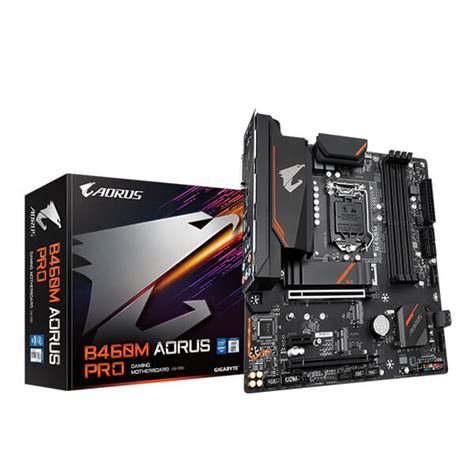 Gigabyte B460M AORUS PRO 10th Gen Motherboard - mdcomputers.in