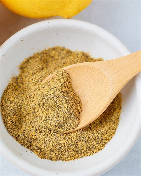 Lemon pepper seasoning recipe – Artofit