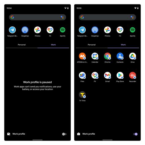 Image result for Multiple Work Profiles On Android Possible