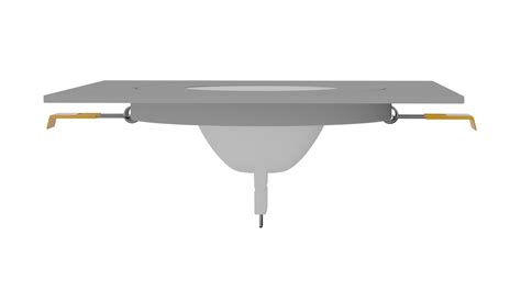 3D Modular Surface Mounted Luminaire Gray model | 3D Molier International