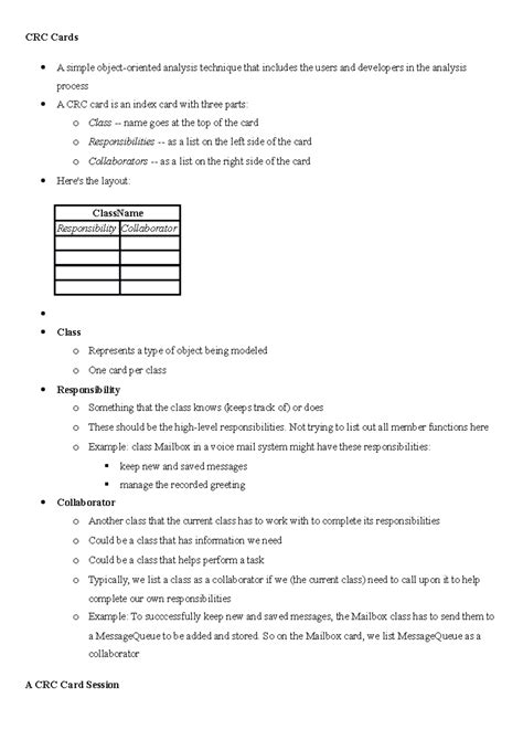 CRC Cards Example 的图像结果