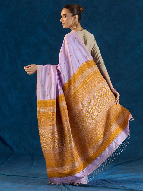 Purple Mulberry Silk Saree – The Mulberry Tree Official