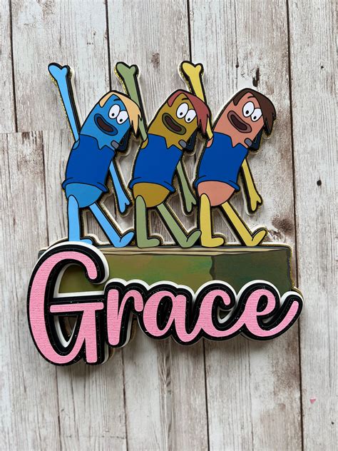 Personalized Boys Who Cry Cake Topper