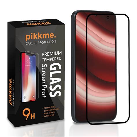 Pikkme Tempered Glass Screen Protector for Nothing Phone 2A / Nothing ...