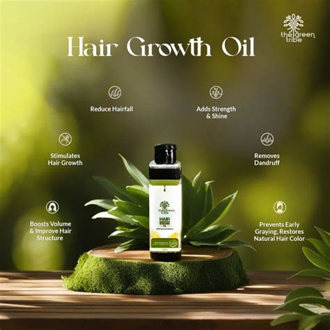 The Green Tribe | Natural Hair Growth Oil – My Store - The Green Tribe