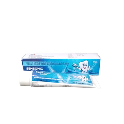 SENSONIC Toothpaste METLAR FORMULATIONS