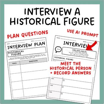 Historical Interview Worksheet 的图像结果