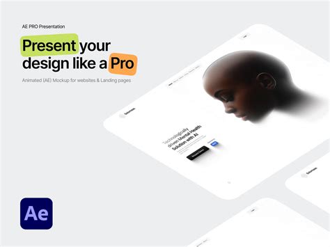 Free Animated After Effects Website / Landing Pages Mockup - Good Mockups