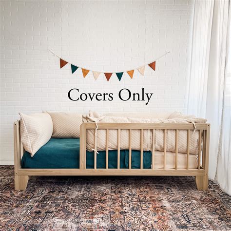 Montessori Bumper Covers Only Pillow Cushion Covers for Your Toddler ...