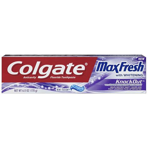 Colgate Max Fresh Knockout Gel Toothpaste, 6 Ounce India | Ubuy