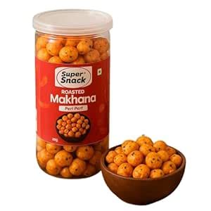 Super Snack Premium Peri Peri Makhana – Roasted Fox Nuts | Light ...