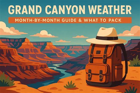 Grand Canyon Weather: Month-by-Month Guide & What to Pack | GrandCanyon.com
