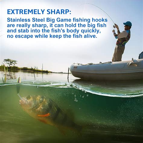 Buy Stainless Pier Bridge Fishing Fish Gaff Fit Pier Fishing Salt Water ...