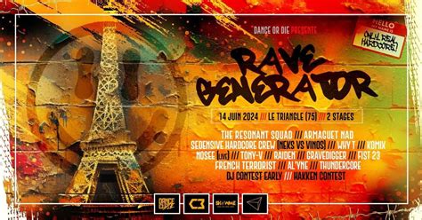 Rave Generator w/The Resonant Squad, Armaguet Nad, Why T, Neks vs Vinos ...