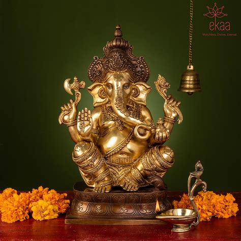 Lord Ganesha Statue for Temple – Ekaa Handicrafts