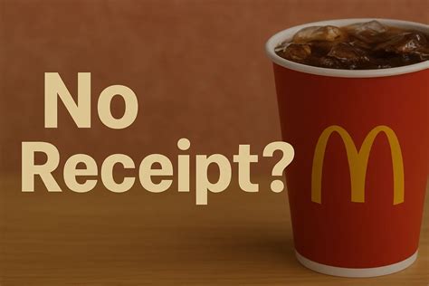 No Receipt? How To Take the McDonald's Survey Without One? - McDvoice