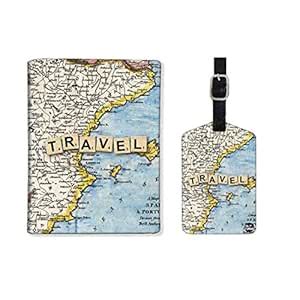 Buy Nutcase Designer Passport Cover Holder Travel Wallet Case & Luggage ...