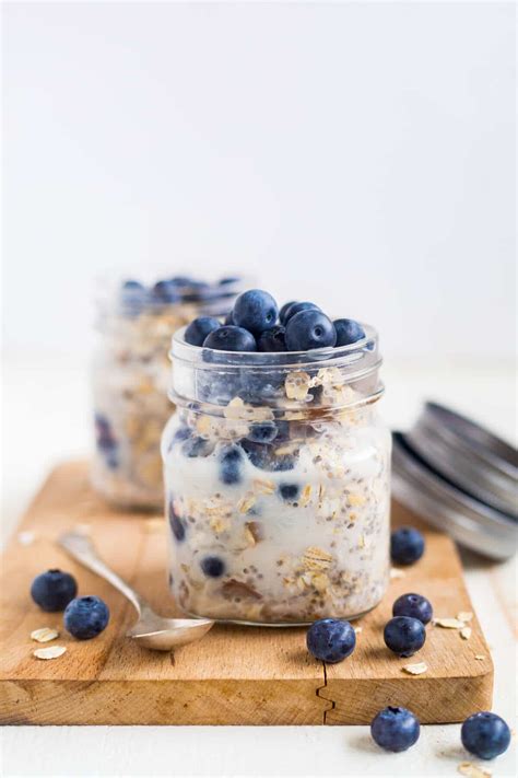 Blueberry Overnight Oats | What Molly Made