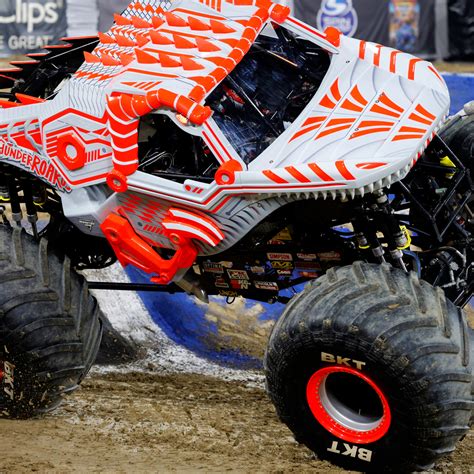 Blue Thunder Monster Truck Crashed