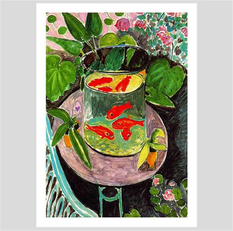 Henri Matisse Goldfish Art Print - Etsy UK