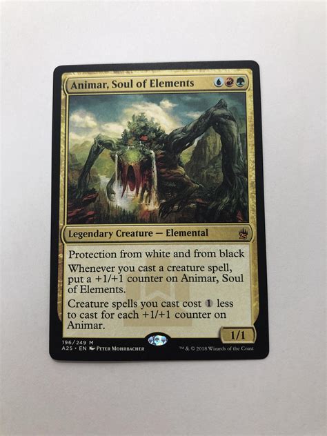 Animar, Soul of Elements A25 magic the gathering proxy mtg cards Top Quality – Rylease MTG Proxy