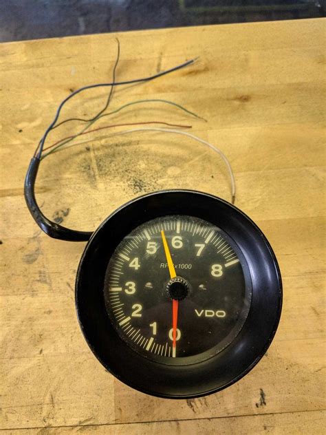 Wiring Diagram for Vintage VDO Tachometer