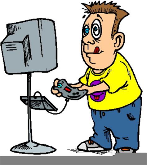Play Computer Games Clipart