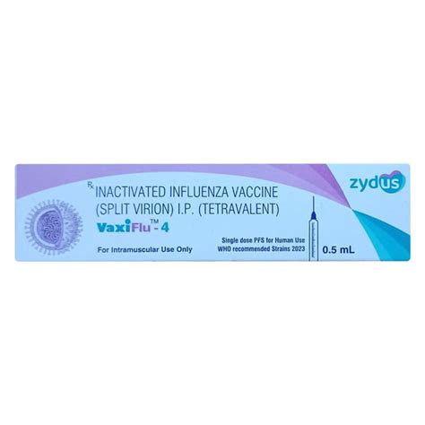 VaxiFlu-4 Injection | Uses, Side Effects, Price | Apollo Pharmacy