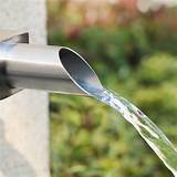 Pondo 1 2 Round Water Fountain Spout Scupper 316 Stainless | Desertcart ...