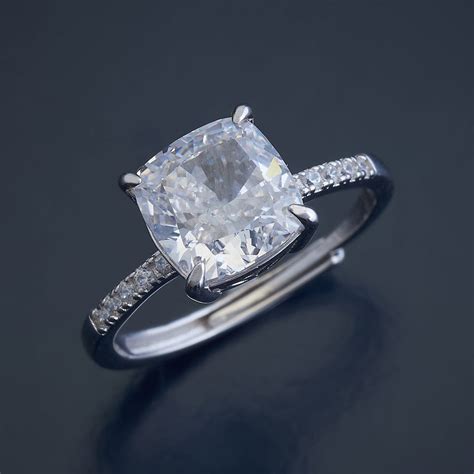 Sterling Silver Adjustable Solitaire Rings | 92.5 Silver Solitaire Rings