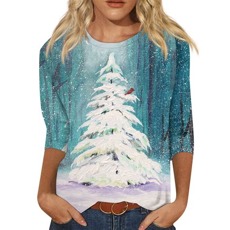 Womens Holiday Blouses