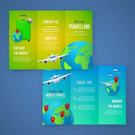 Entry #3 by itsndgfx for Corporate Brochure Design for Travel Agency ...