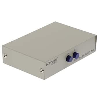 Anbau DB 9 Pin Male Female Connector Serial 2 Port RS232 Data Sharing ...