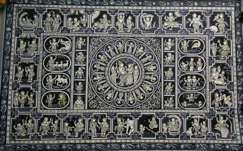 Monochromatic - Dashavataars of Krishna & his leela patachitra ...