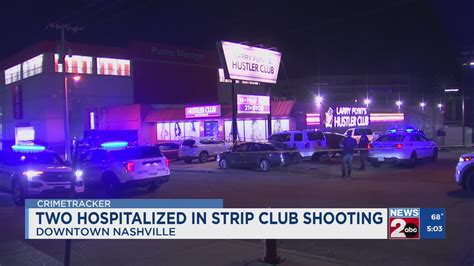 2 injured after shooting at Hustler Club in downtown Nashville – WKRN ...