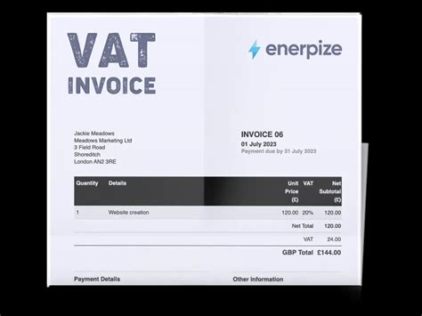 Image result for VAT Invoice