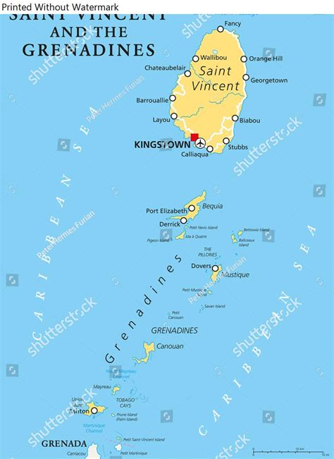 Buy KwikMedia of Saint Vincent and The Grenadines Political with ...