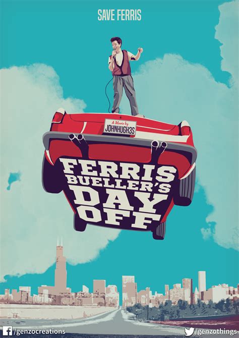Ferris Buellers Day Off Poster Ferris Bueller's Day Off Showing