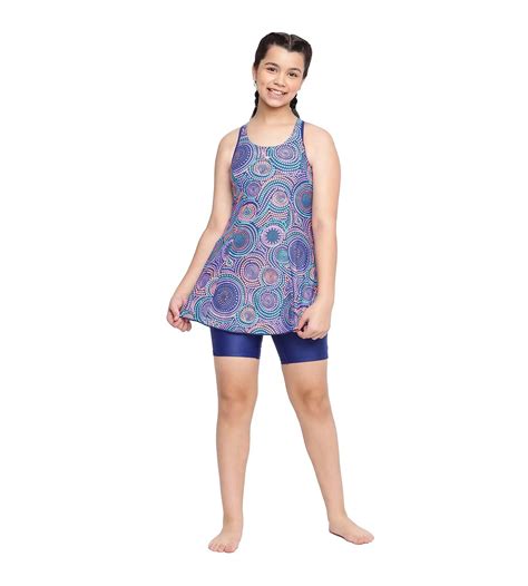 Buy Speedo All Over Printed Swimdress With Boyleg Ammonite-Soft Coral ...